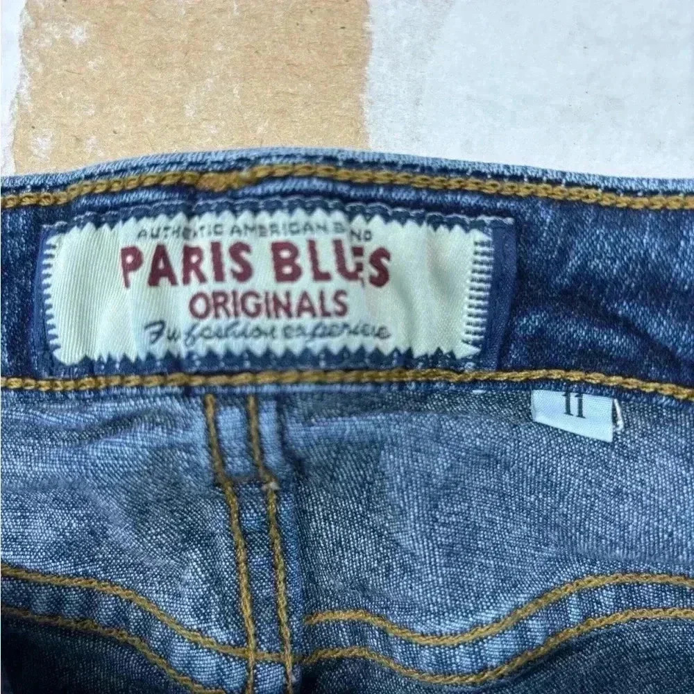 90s Paris Blues jeans size junior 11 - Picture 3 of 3
